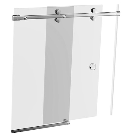 Cr Laurence Bristol Series Slider 180 Degree Polished Stainless BR178PS